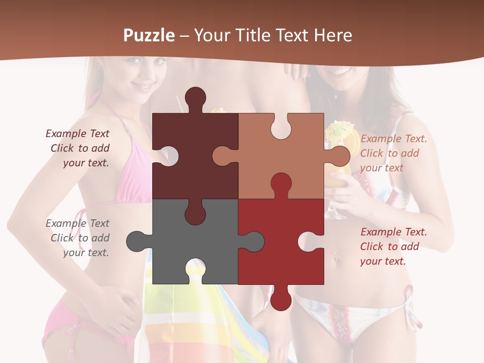 S Cute Sunglasses PowerPoint Template