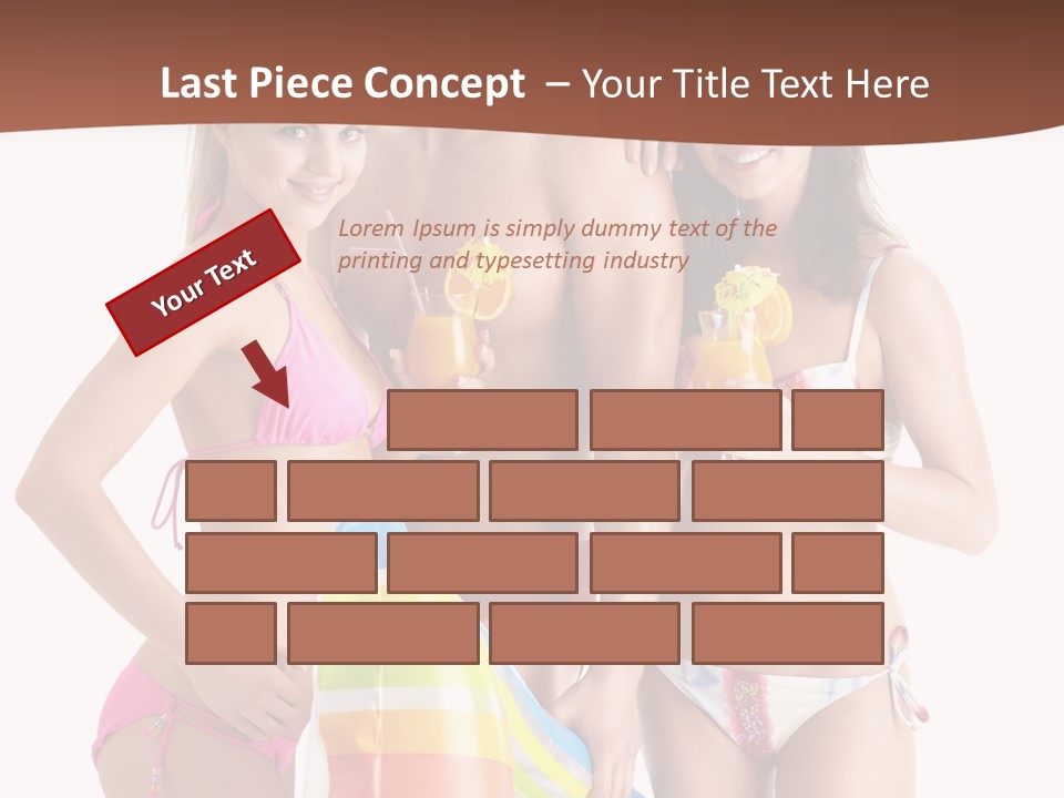 S Cute Sunglasses PowerPoint Template