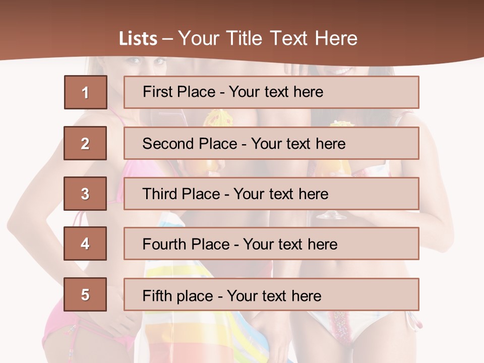 S Cute Sunglasses PowerPoint Template