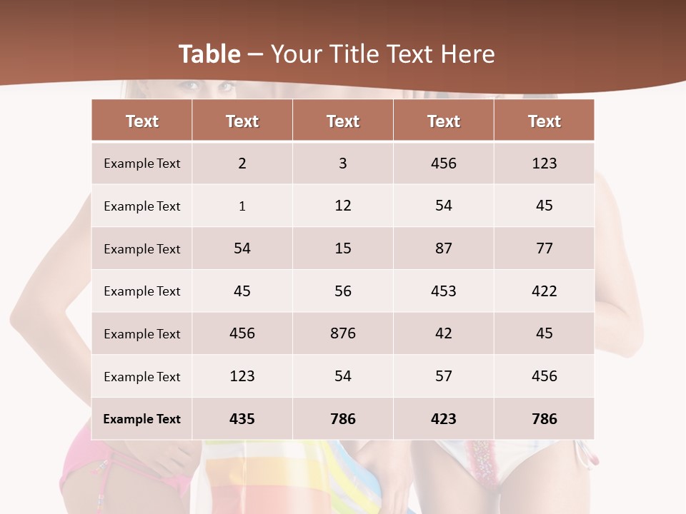 S Cute Sunglasses PowerPoint Template