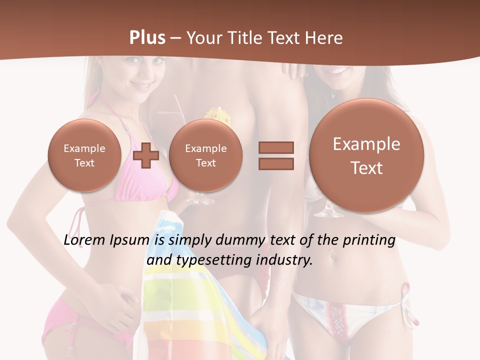 S Cute Sunglasses PowerPoint Template