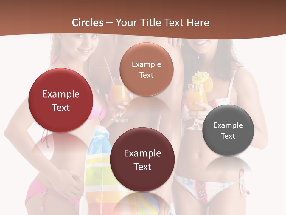 S Cute Sunglasses PowerPoint Template