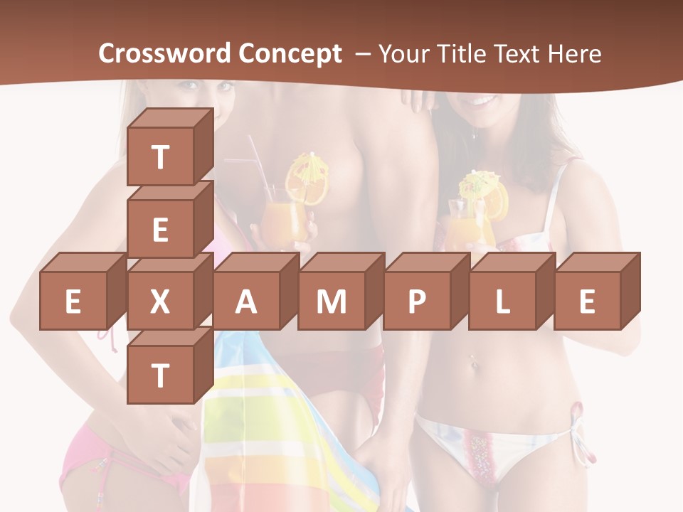 S Cute Sunglasses PowerPoint Template