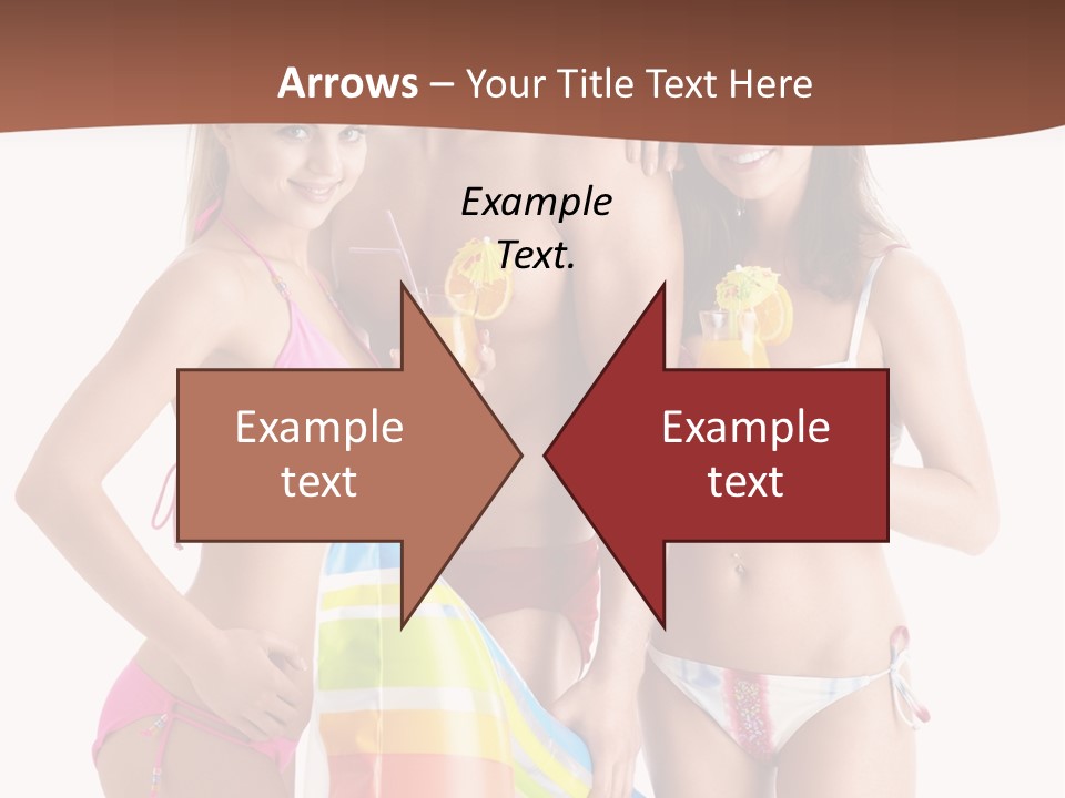 S Cute Sunglasses PowerPoint Template