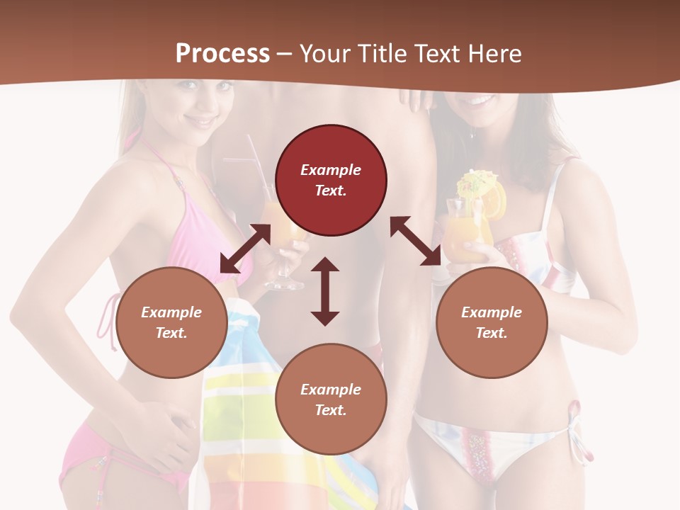 S Cute Sunglasses PowerPoint Template