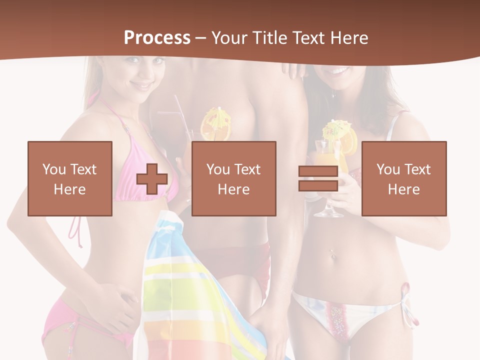 S Cute Sunglasses PowerPoint Template