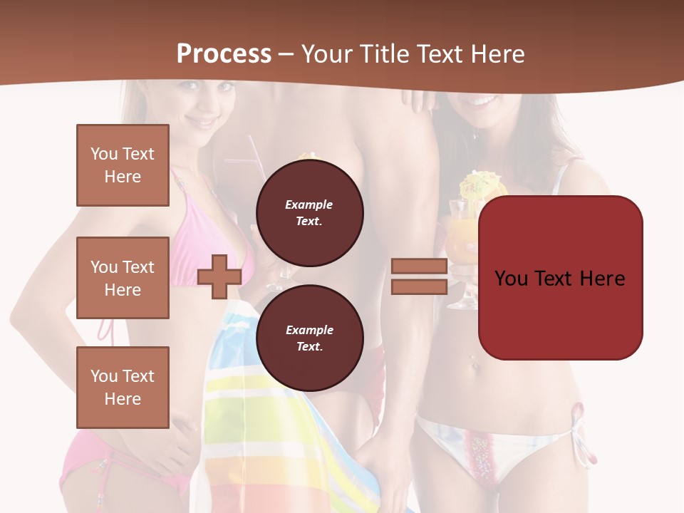 S Cute Sunglasses PowerPoint Template