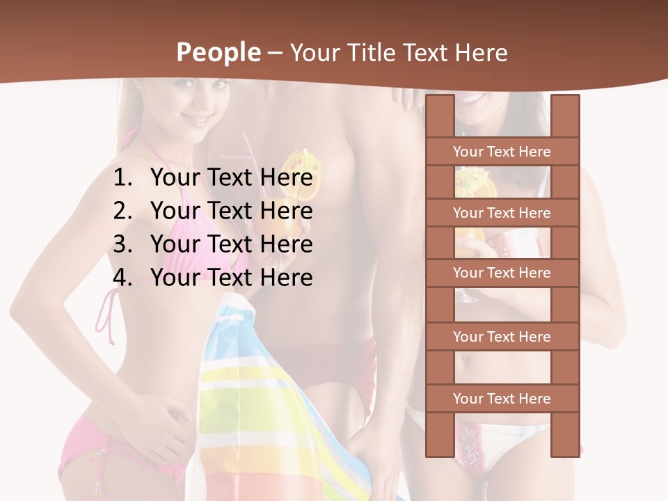 S Cute Sunglasses PowerPoint Template