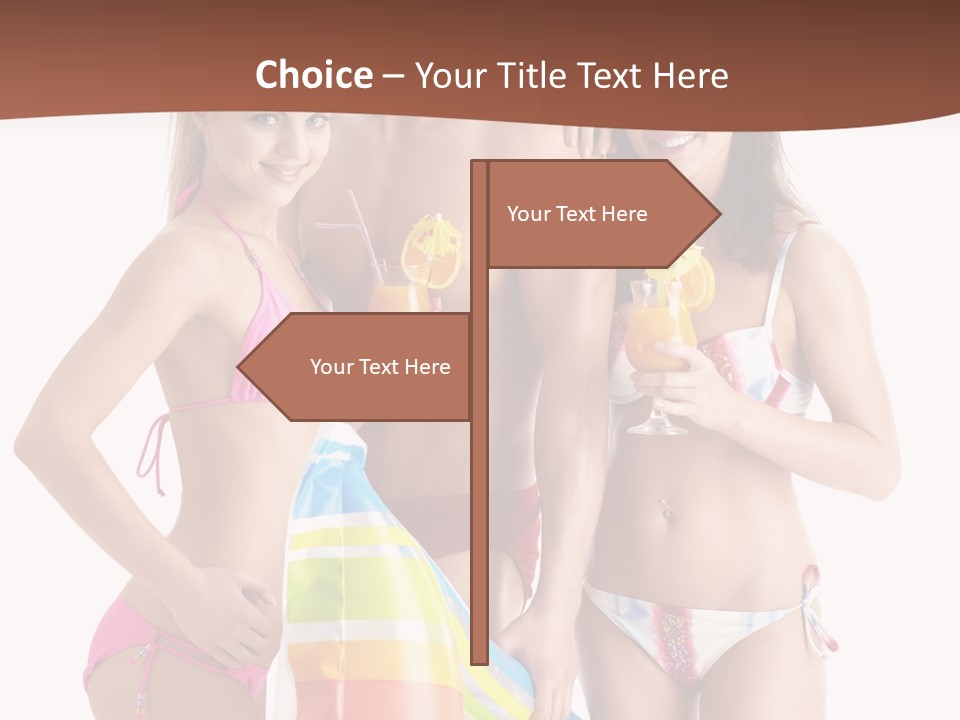 S Cute Sunglasses PowerPoint Template