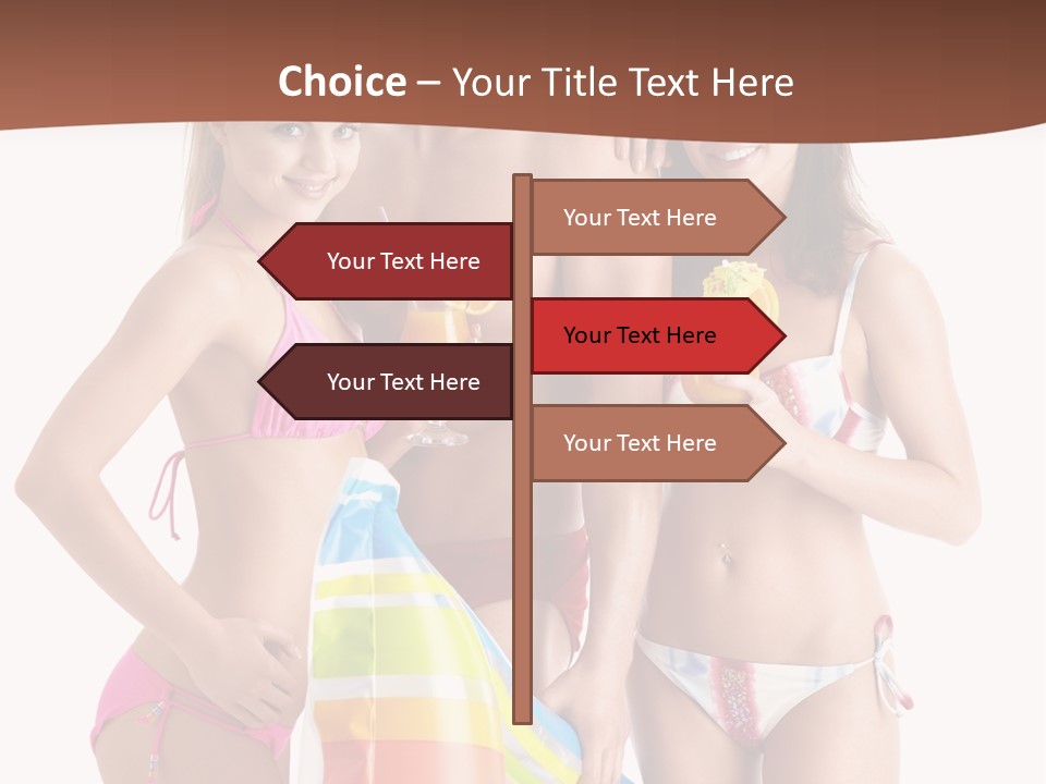 S Cute Sunglasses PowerPoint Template