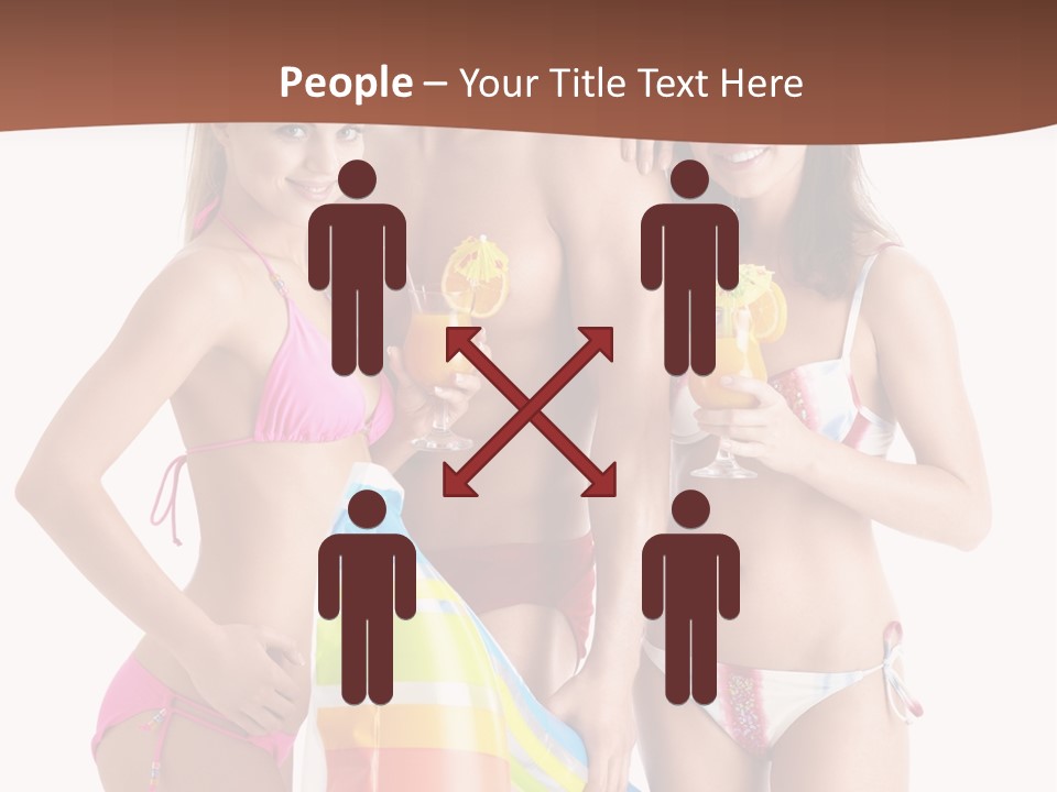 S Cute Sunglasses PowerPoint Template