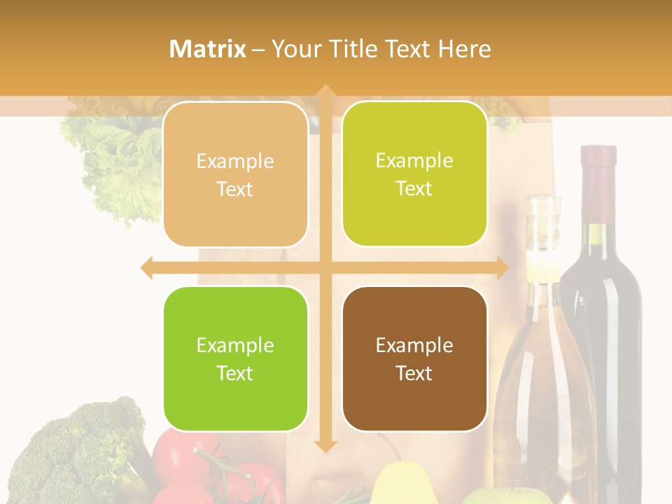 Bread Milk Red PowerPoint Template