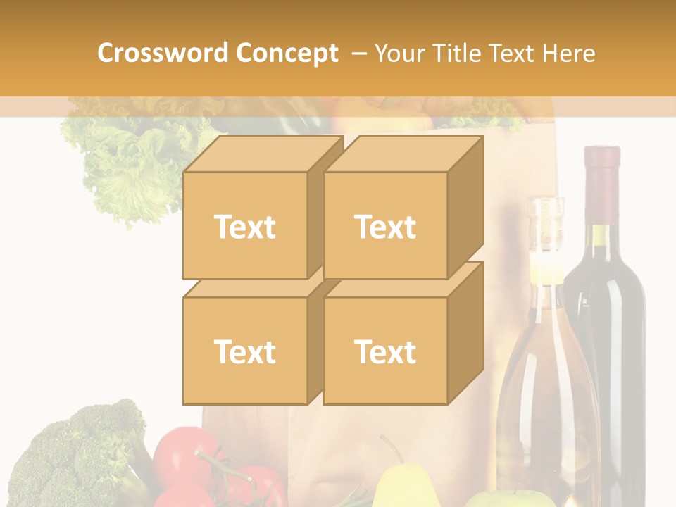 Bread Milk Red PowerPoint Template