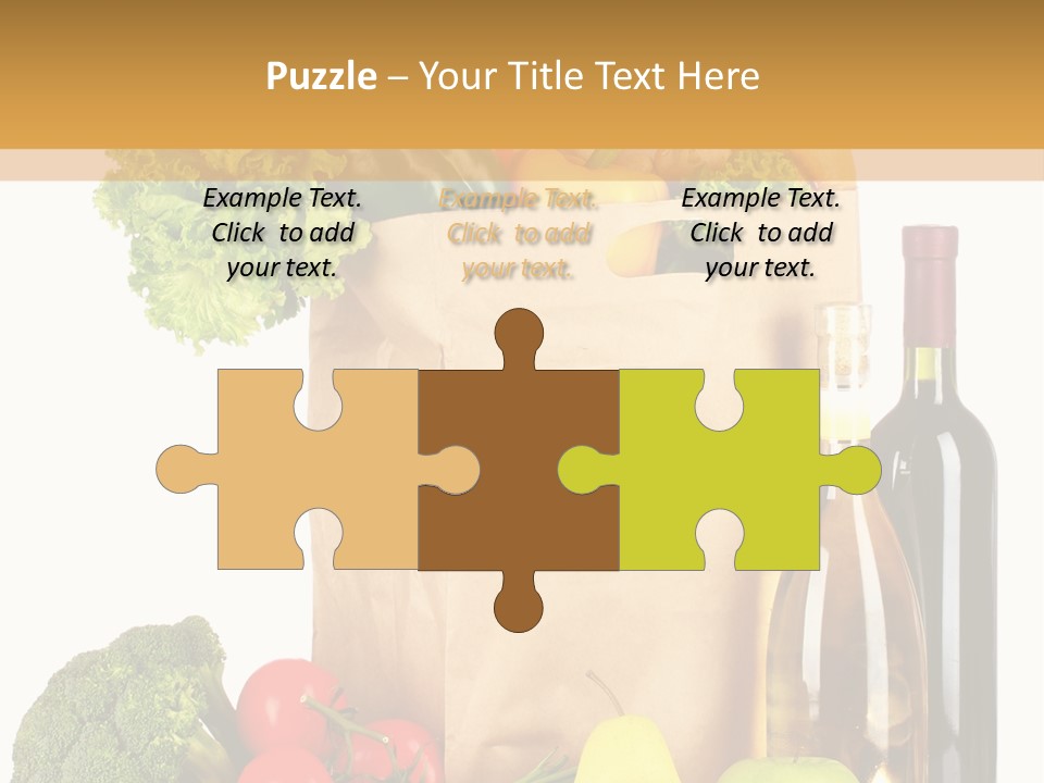 Bread Milk Red PowerPoint Template