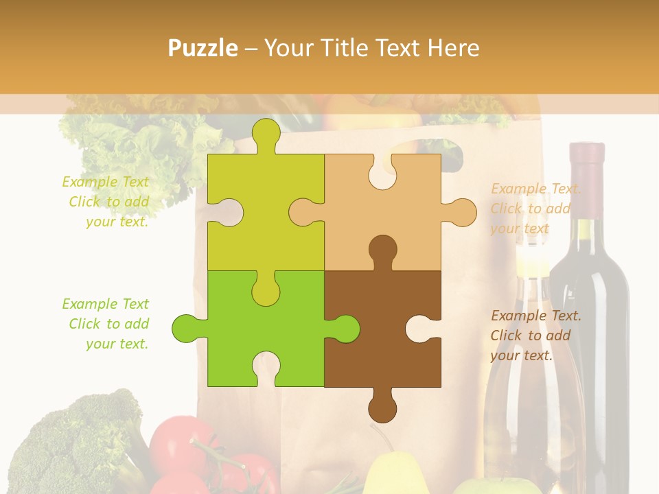 Bread Milk Red PowerPoint Template