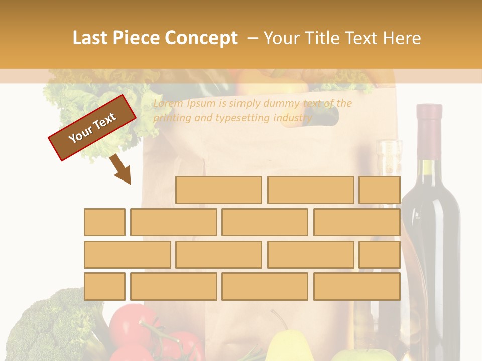 Bread Milk Red PowerPoint Template