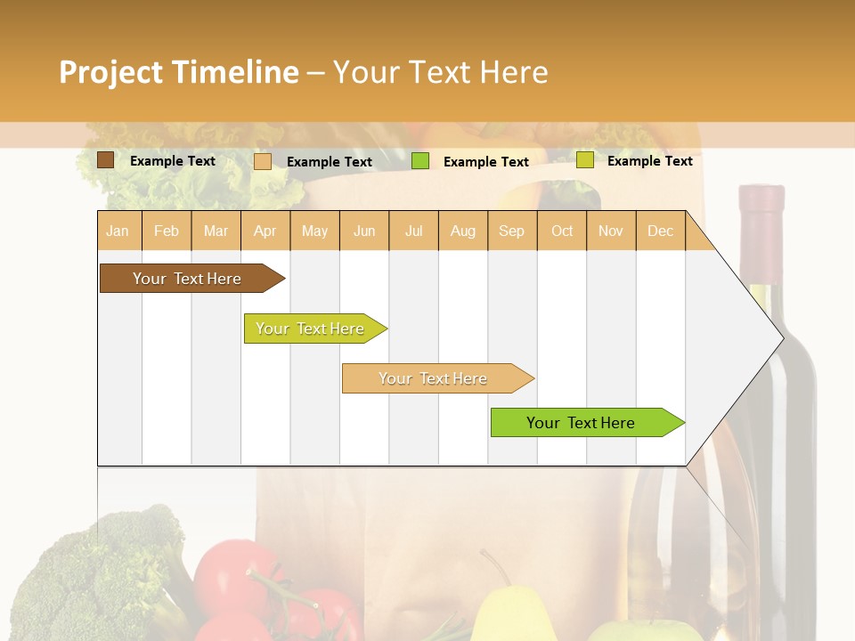 Bread Milk Red PowerPoint Template