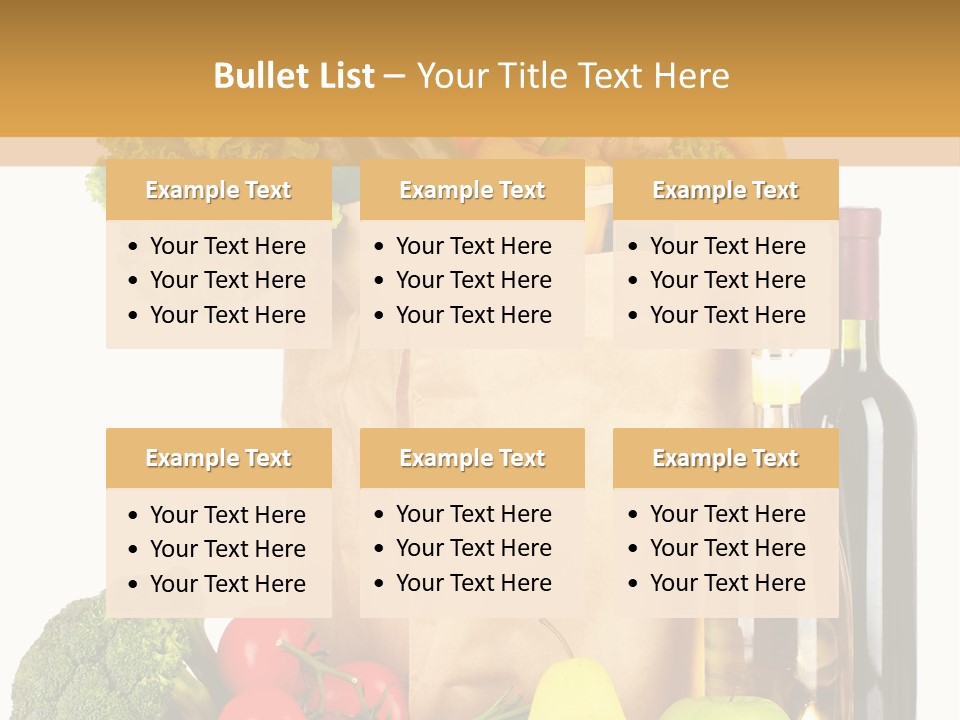 Bread Milk Red PowerPoint Template