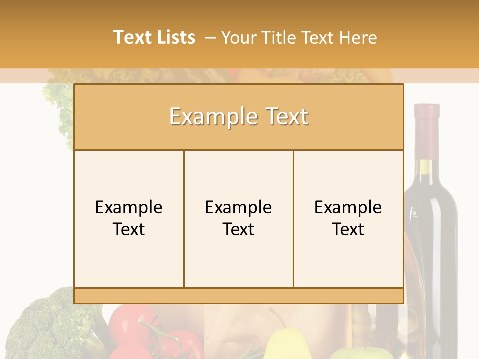 Bread Milk Red PowerPoint Template