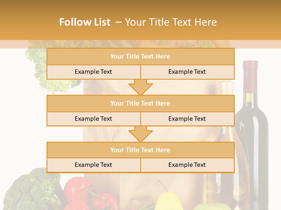Bread Milk Red PowerPoint Template
