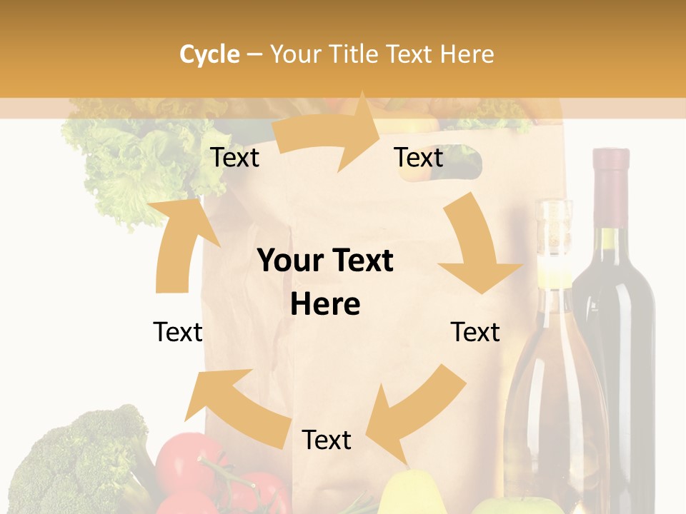 Bread Milk Red PowerPoint Template