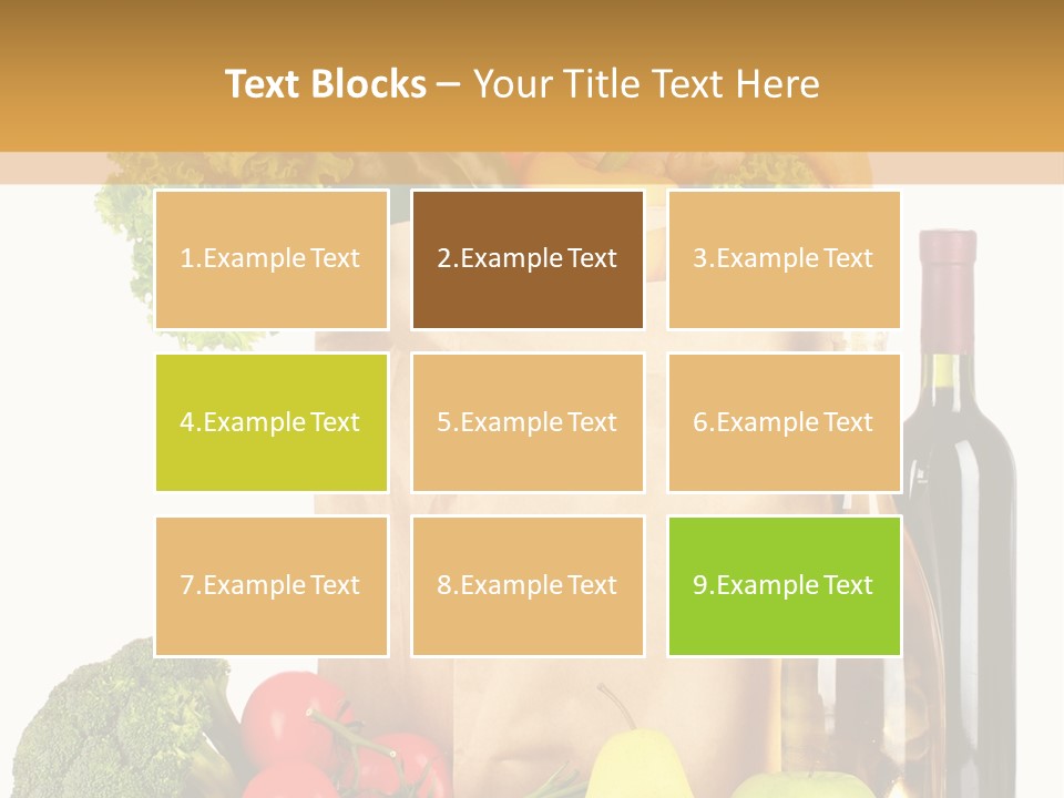 Bread Milk Red PowerPoint Template