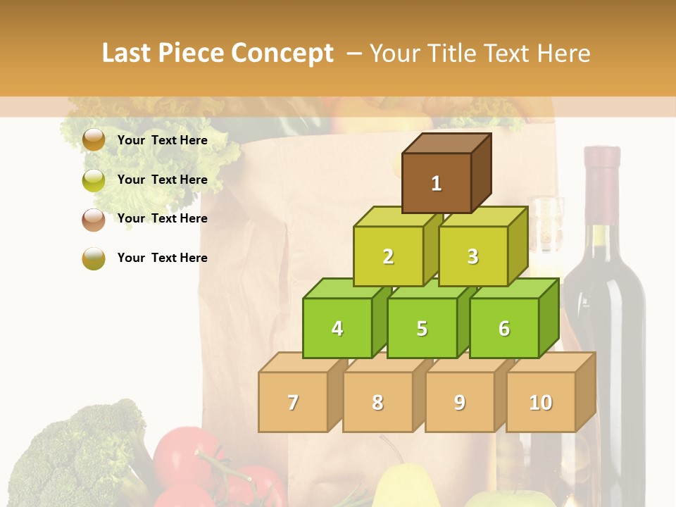 Bread Milk Red PowerPoint Template