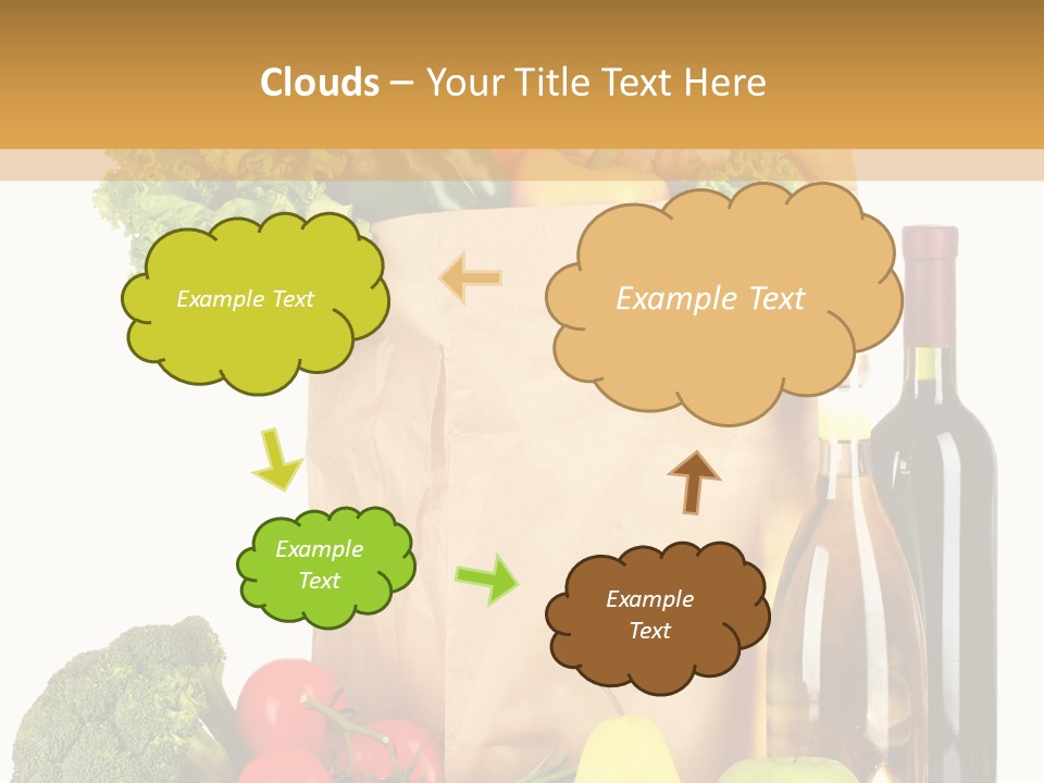 Bread Milk Red PowerPoint Template