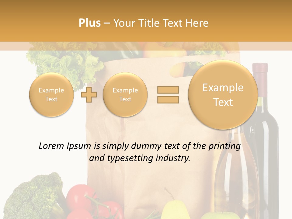 Bread Milk Red PowerPoint Template