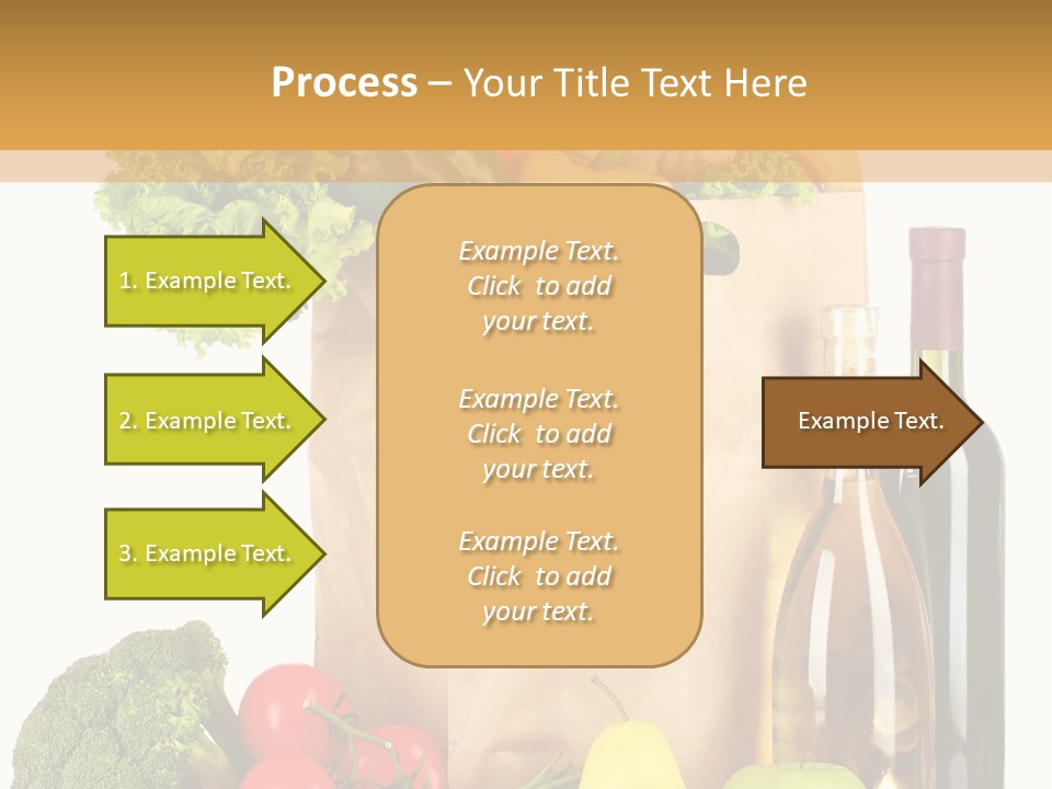 Bread Milk Red PowerPoint Template
