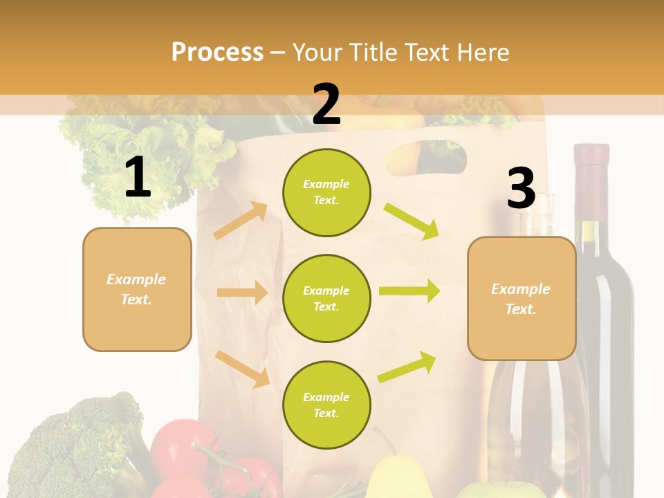 Bread Milk Red PowerPoint Template