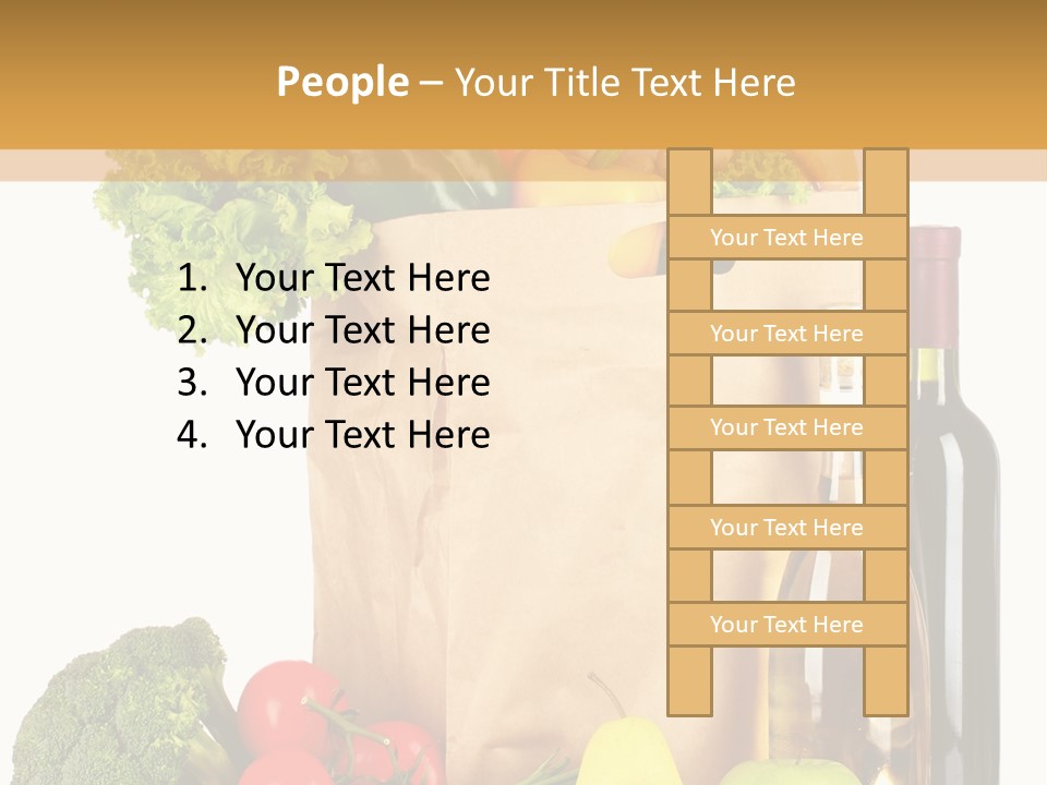 Bread Milk Red PowerPoint Template