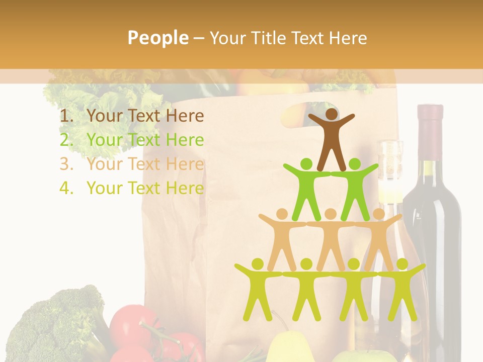 Bread Milk Red PowerPoint Template