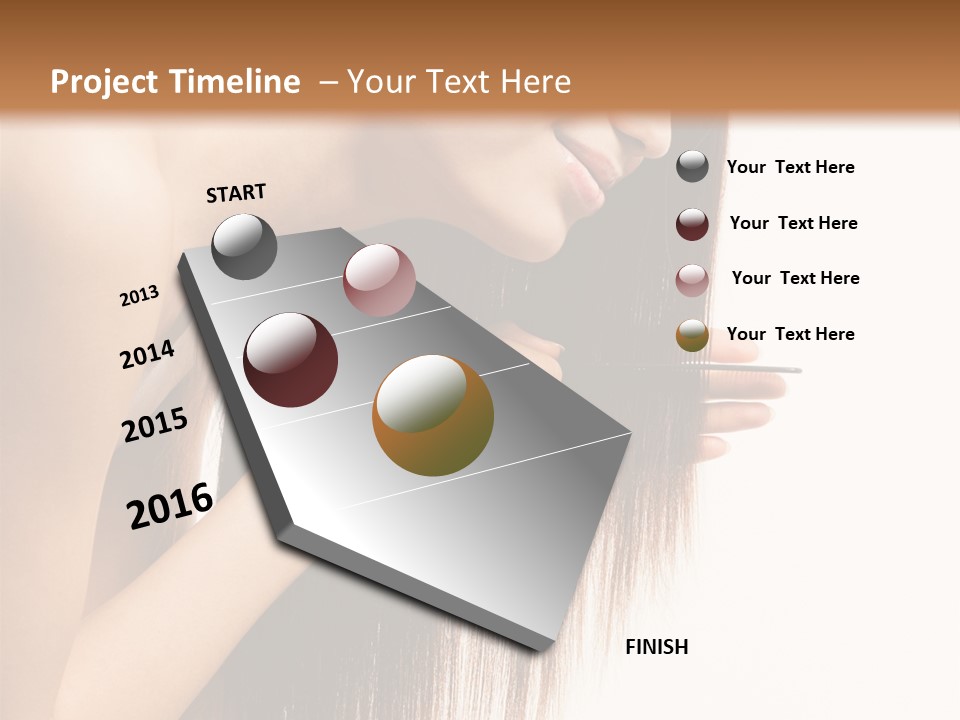 Youth Hand Attractive PowerPoint Template