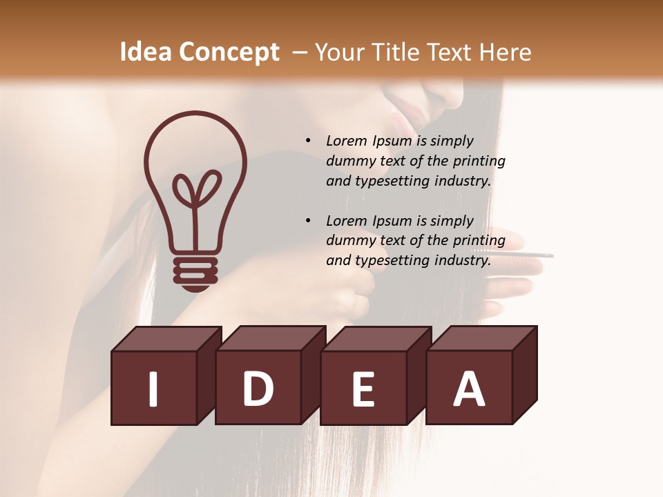 Youth Hand Attractive PowerPoint Template