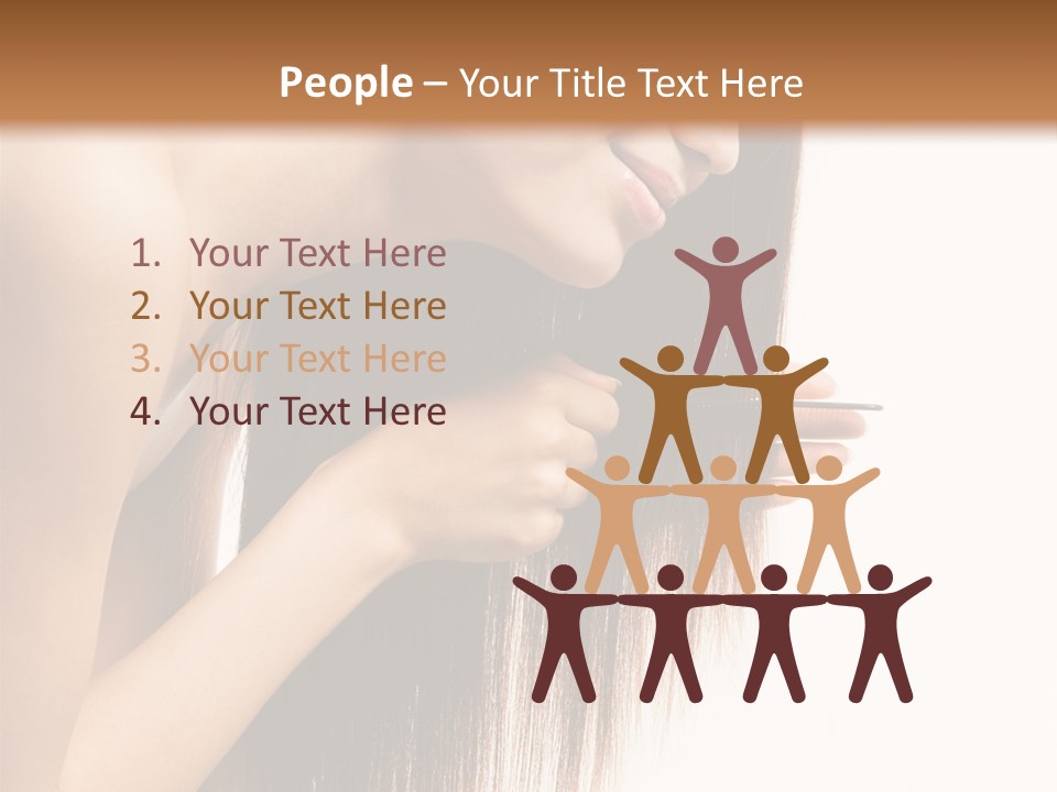 Youth Hand Attractive PowerPoint Template