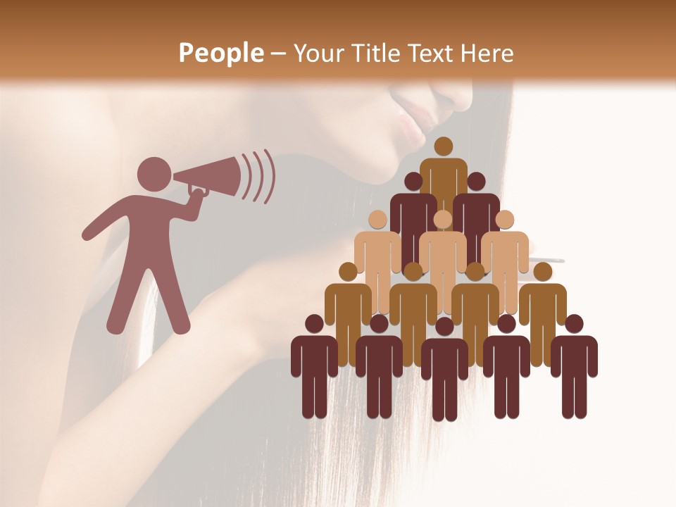 Youth Hand Attractive PowerPoint Template