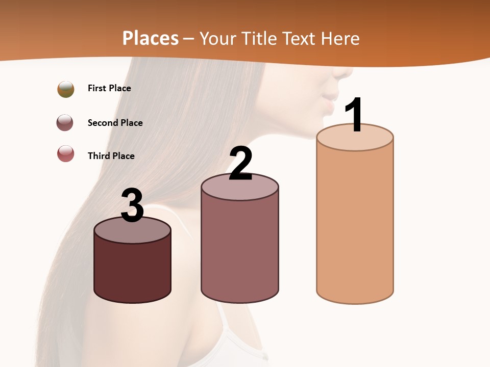 Hairdo Face Charm PowerPoint Template