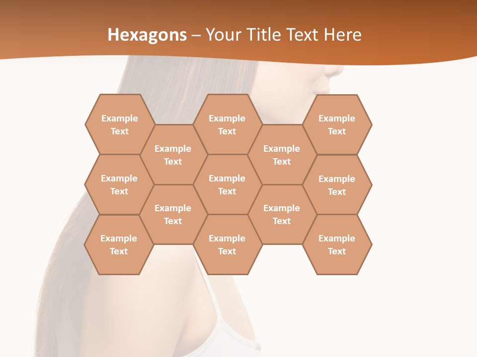 Hairdo Face Charm PowerPoint Template