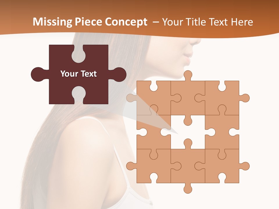 Hairdo Face Charm PowerPoint Template