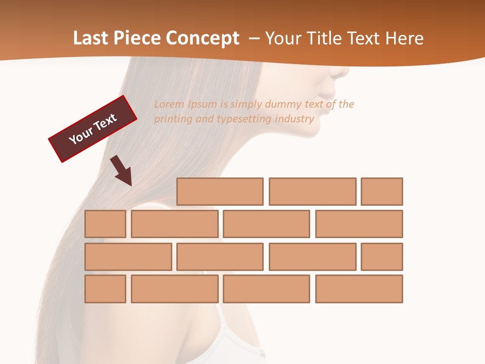 Hairdo Face Charm PowerPoint Template