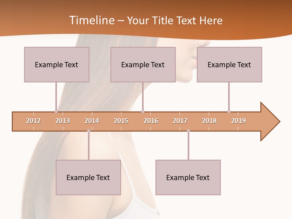 Hairdo Face Charm PowerPoint Template