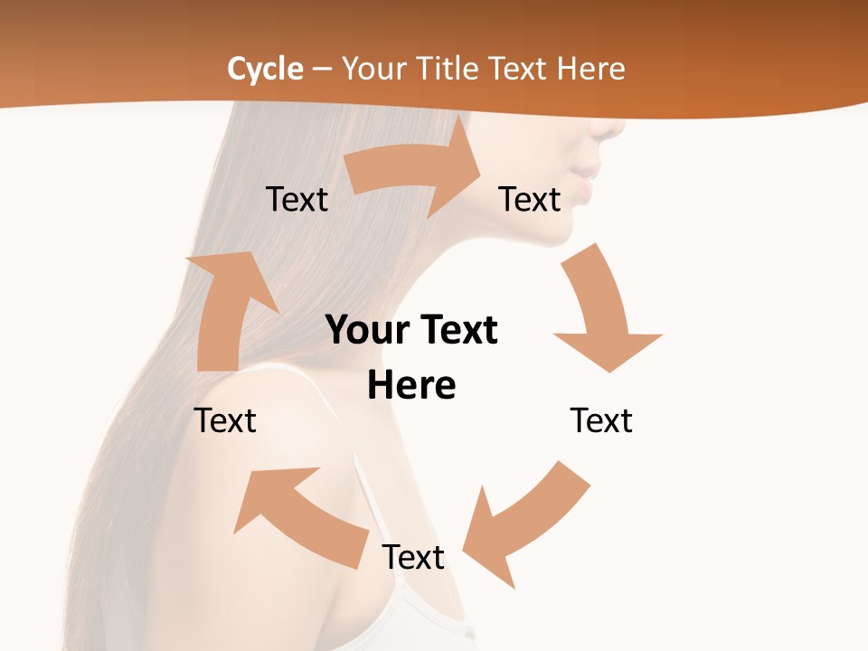 Hairdo Face Charm PowerPoint Template