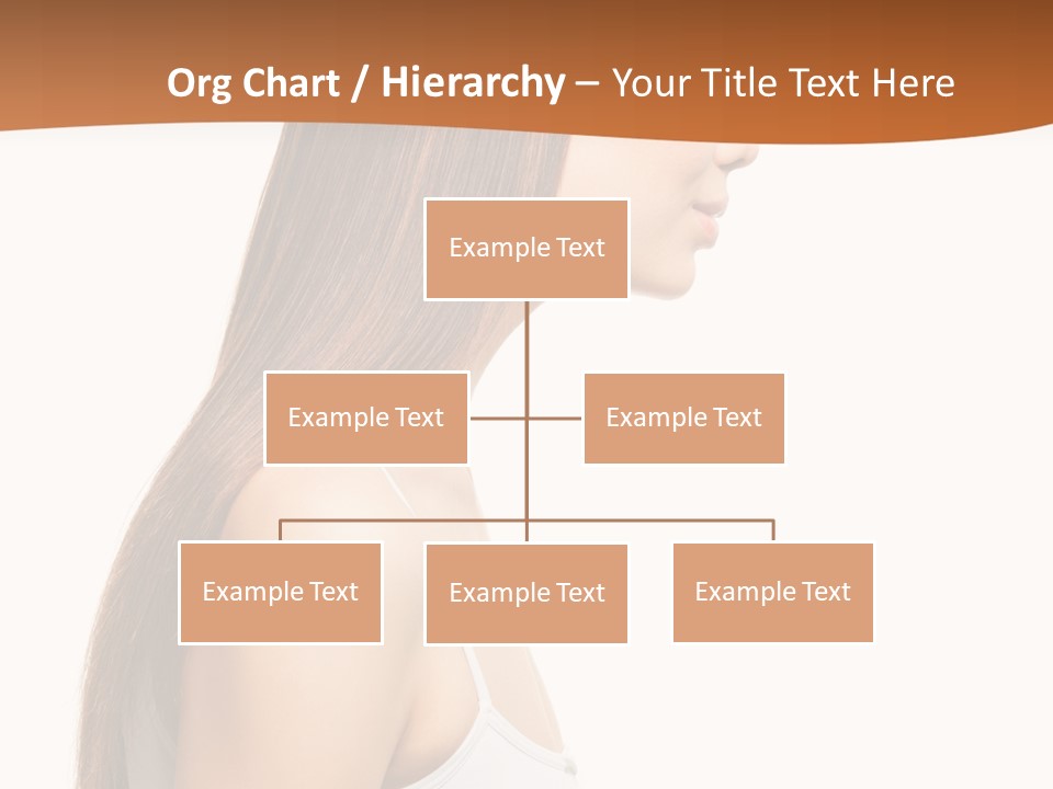 Hairdo Face Charm PowerPoint Template