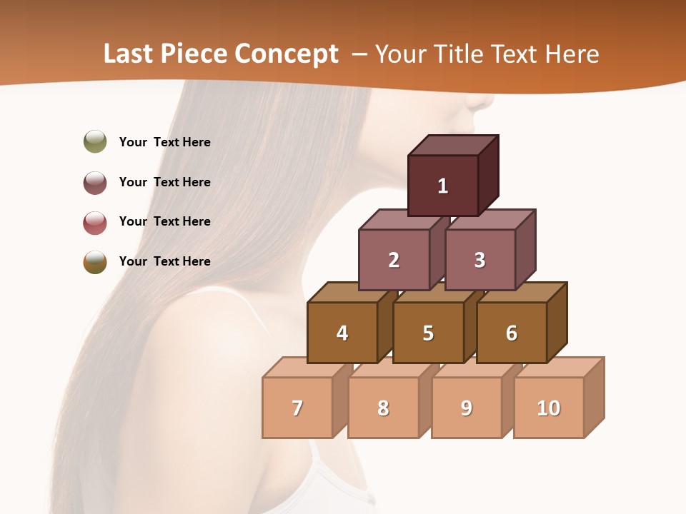 Hairdo Face Charm PowerPoint Template