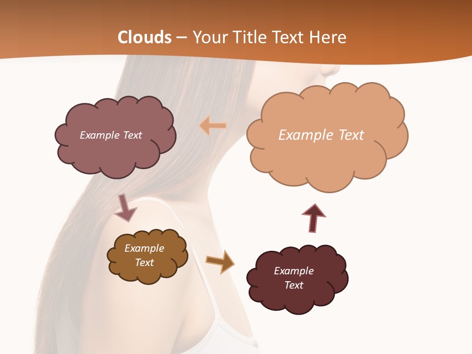Hairdo Face Charm PowerPoint Template