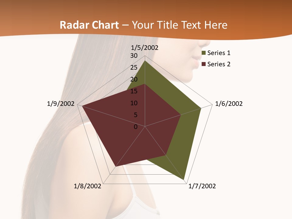 Hairdo Face Charm PowerPoint Template