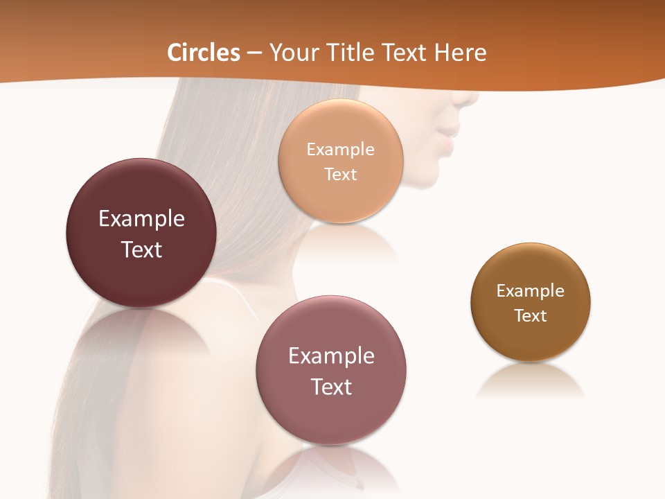 Hairdo Face Charm PowerPoint Template