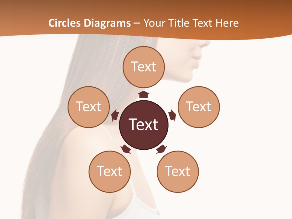 Hairdo Face Charm PowerPoint Template