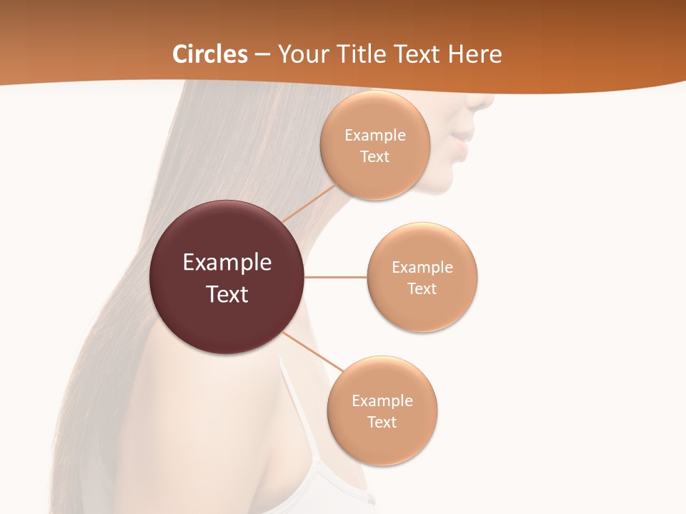 Hairdo Face Charm PowerPoint Template